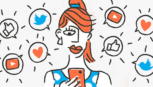 Adultos adictos a las redes sociales